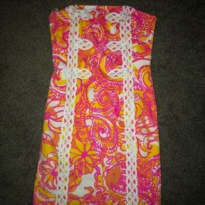 Strapless Lilly Pulitzer dress